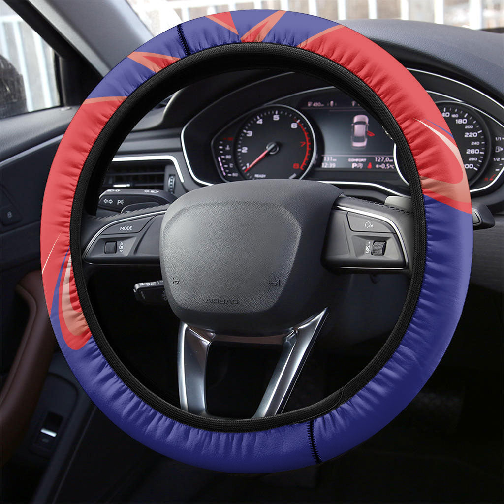 Belize Toucan Tropical Steering Wheel Cover Happy Independence Day