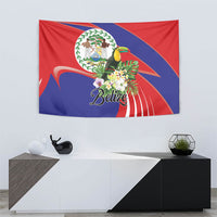 Belize Toucan Tropical Tapestry Happy Independence Day