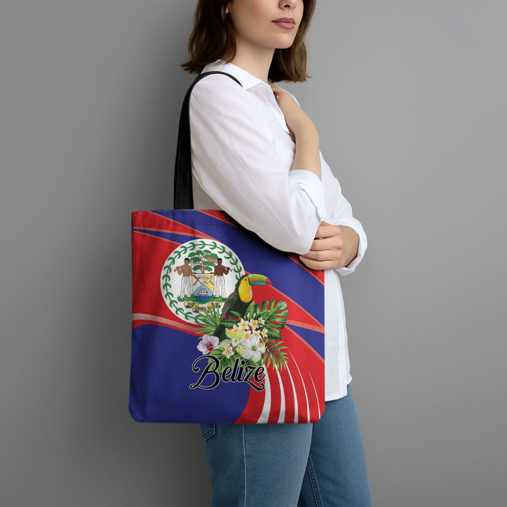 Belize Toucan Tropical Tote Bag Happy Independence Day