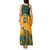 Custom Australia Rugby Tank Maxi Dress Wallabies Aboriginal Pattern - Wonder Print Shop