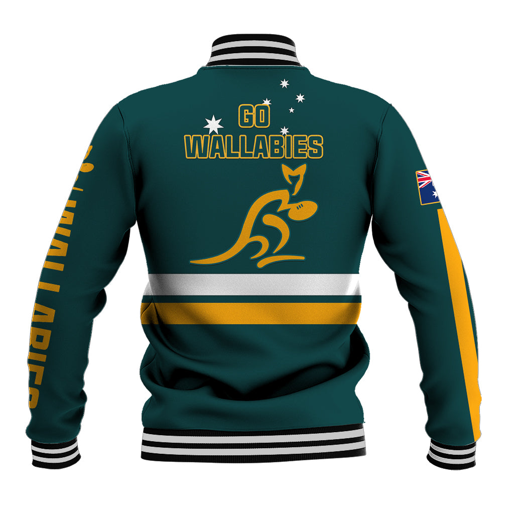 Australia Rugby Baseball Jacket Wallabies Go 2023 World Cup - Wonder Print Shop