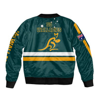Australia Rugby Bomber Jacket Wallabies Go 2023 World Cup - Wonder Print Shop