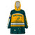 Australia Rugby Wearable Blanket Hoodie Wallabies Go 2023 World Cup - Wonder Print Shop