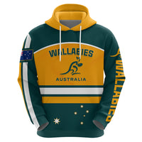 Custom Australia Rugby Hoodie Wallabies Go 2023 World Cup - Wonder Print Shop
