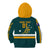 Custom Australia Rugby Kid Hoodie Wallabies Go 2023 World Cup - Wonder Print Shop