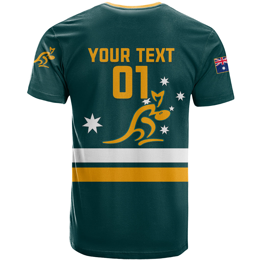 Custom Australia Rugby T Shirt Wallabies Go 2023 World Cup - Wonder Print Shop