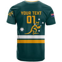 Custom Australia Rugby T Shirt Wallabies Go 2023 World Cup - Wonder Print Shop