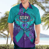 Personalised Stay Your Story is Not Over Suicide Prevention Hawaiian Shirt - Wonder Print Shop
