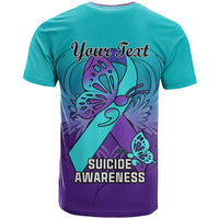 Personalised Stay Your Story is Not Over Suicide Prevention T Shirt - Wonder Print Shop