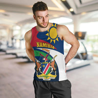 Namibia Rugby Men Tank Top Welwitschias Go 2023 World Cup - Wonder Print Shop