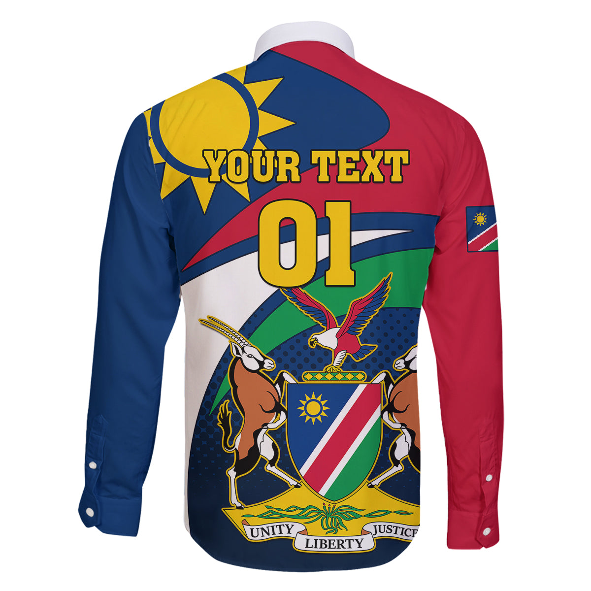 Custom Namibia Rugby Family Matching Puletasi Dress and Hawaiian Shirt Welwitschias Go 2023 World Cup - Wonder Print Shop
