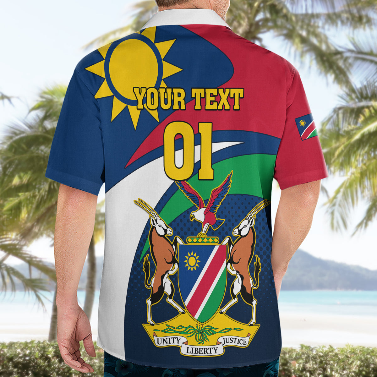 Custom Namibia Rugby Hawaiian Shirt Welwitschias Go 2023 World Cup - Wonder Print Shop