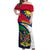 Custom Namibia Rugby Off Shoulder Maxi Dress Welwitschias Go 2023 World Cup - Wonder Print Shop