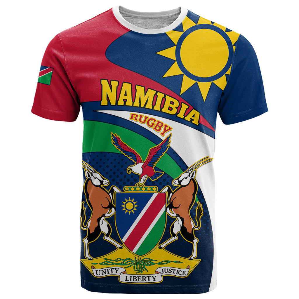 Custom Namibia Rugby T Shirt Welwitschias Go 2023 World Cup - Wonder Print Shop