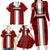Georgia Rugby Family Matching Long Sleeve Bodycon Dress and Hawaiian Shirt The Lelos Go 2023 World Cup - Wonder Print Shop