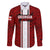 Georgia Rugby Family Matching Off Shoulder Long Sleeve Dress and Hawaiian Shirt The Lelos Go 2023 World Cup - Wonder Print Shop