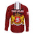 Georgia Rugby Family Matching Off Shoulder Long Sleeve Dress and Hawaiian Shirt The Lelos Go 2023 World Cup - Wonder Print Shop
