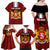 Georgia Rugby Family Matching Off Shoulder Maxi Dress and Hawaiian Shirt The Lelos Go 2023 World Cup - Wonder Print Shop