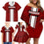 Georgia Rugby Family Matching Off Shoulder Short Dress and Hawaiian Shirt The Lelos Go 2023 World Cup - Wonder Print Shop