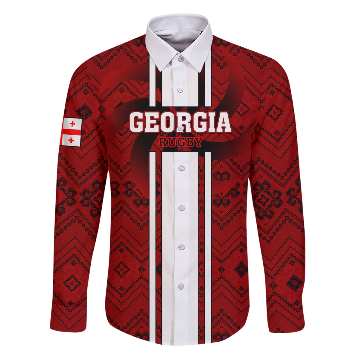 Georgia Rugby Family Matching Short Sleeve Bodycon Dress and Hawaiian Shirt The Lelos Go 2023 World Cup - Wonder Print Shop