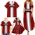 Georgia Rugby Family Matching Summer Maxi Dress and Hawaiian Shirt The Lelos Go 2023 World Cup - Wonder Print Shop