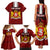 Georgia Rugby Family Matching Tank Maxi Dress and Hawaiian Shirt The Lelos Go 2023 World Cup - Wonder Print Shop