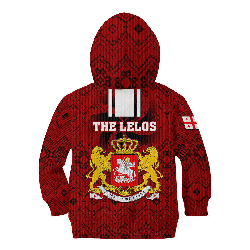 Georgia Rugby Kid Hoodie The Lelos Go 2023 World Cup - Wonder Print Shop