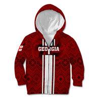Georgia Rugby Kid Hoodie The Lelos Go 2023 World Cup - Wonder Print Shop