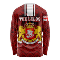 Georgia Rugby Long Sleeve Shirt The Lelos Go 2023 World Cup - Wonder Print Shop