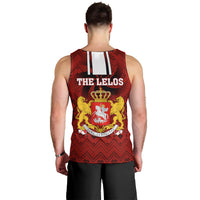 Georgia Rugby Men Tank Top The Lelos Go 2023 World Cup - Wonder Print Shop