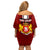 Georgia Rugby Off Shoulder Short Dress The Lelos Go 2023 World Cup - Wonder Print Shop