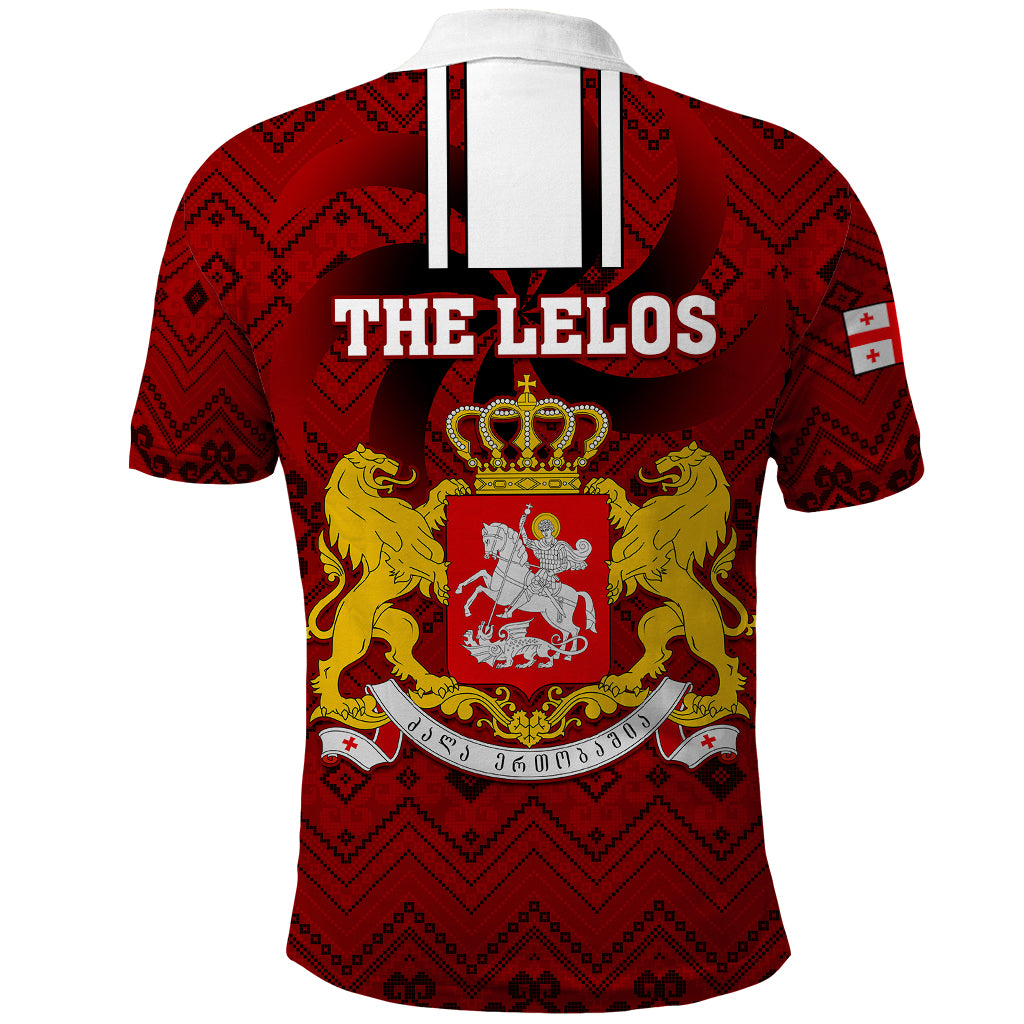 Georgia Rugby Polo Shirt The Lelos Go 2023 World Cup - Wonder Print Shop