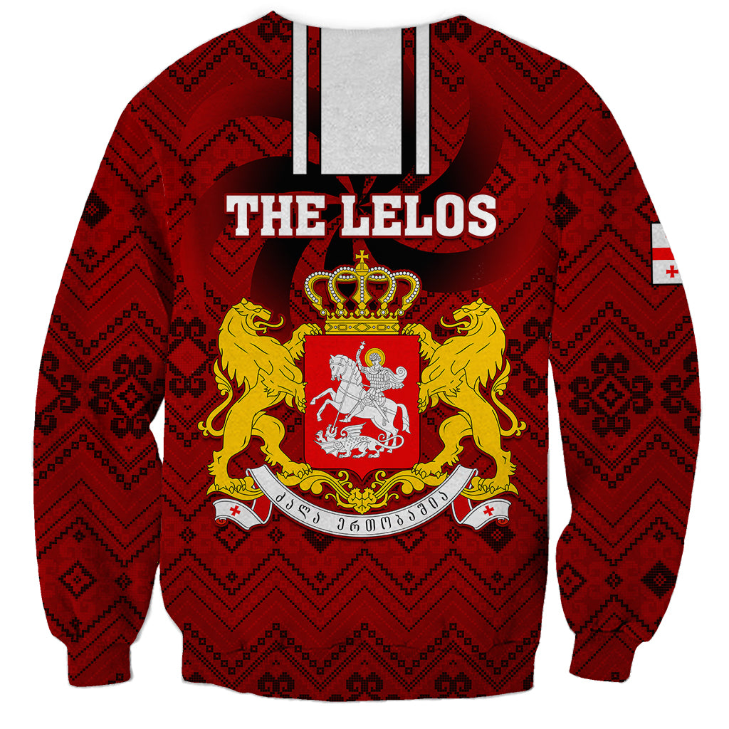 Georgia Rugby Sweatshirt The Lelos Go 2023 World Cup - Wonder Print Shop