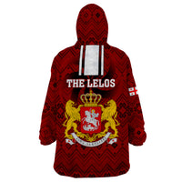 Georgia Rugby Wearable Blanket Hoodie The Lelos Go 2023 World Cup - Wonder Print Shop
