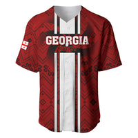 Custom Georgia Rugby Baseball Jersey The Lelos Go 2023 World Cup - Wonder Print Shop