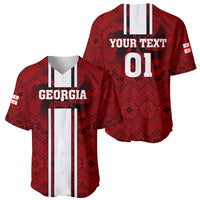 Custom Georgia Rugby Baseball Jersey The Lelos Go 2023 World Cup - Wonder Print Shop
