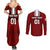 Custom Georgia Rugby Couples Matching Summer Maxi Dress and Long Sleeve Button Shirts The Lelos Go 2023 World Cup - Wonder Print Shop