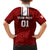 Custom Georgia Rugby Family Matching Off Shoulder Long Sleeve Dress and Hawaiian Shirt The Lelos Go 2023 World Cup - Wonder Print Shop