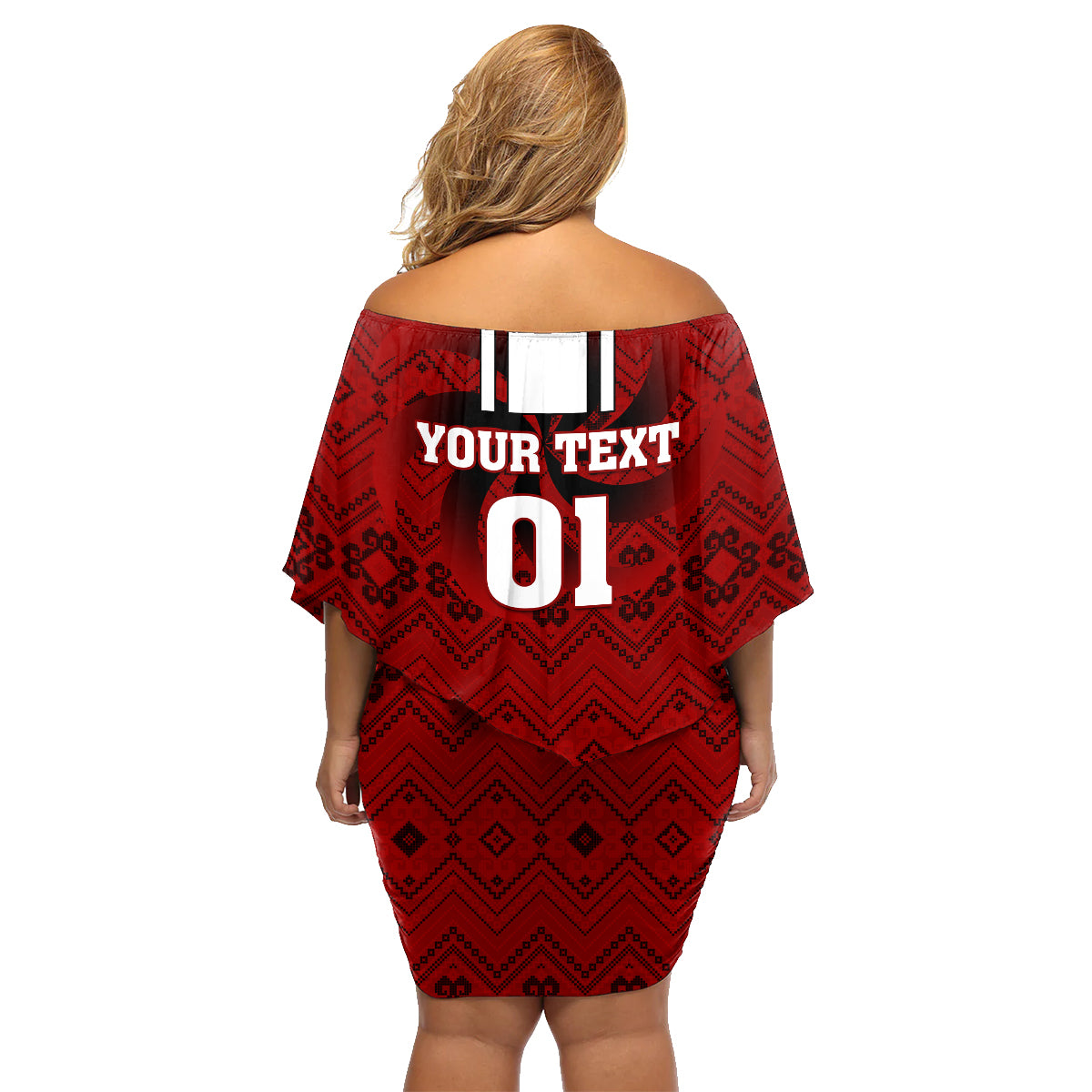 Custom Georgia Rugby Family Matching Off Shoulder Short Dress and Hawaiian Shirt The Lelos Go 2023 World Cup - Wonder Print Shop