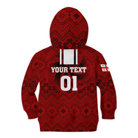 Custom Georgia Rugby Kid Hoodie The Lelos Go 2023 World Cup - Wonder Print Shop