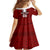 Custom Georgia Rugby Kid Short Sleeve Dress The Lelos Go 2023 World Cup - Wonder Print Shop