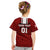 Custom Georgia Rugby Kid T Shirt The Lelos Go 2023 World Cup - Wonder Print Shop