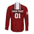 Custom Georgia Rugby Long Sleeve Button Shirt The Lelos Go 2023 World Cup - Wonder Print Shop