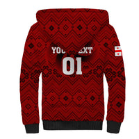 Custom Georgia Rugby Sherpa Hoodie The Lelos Go 2023 World Cup - Wonder Print Shop