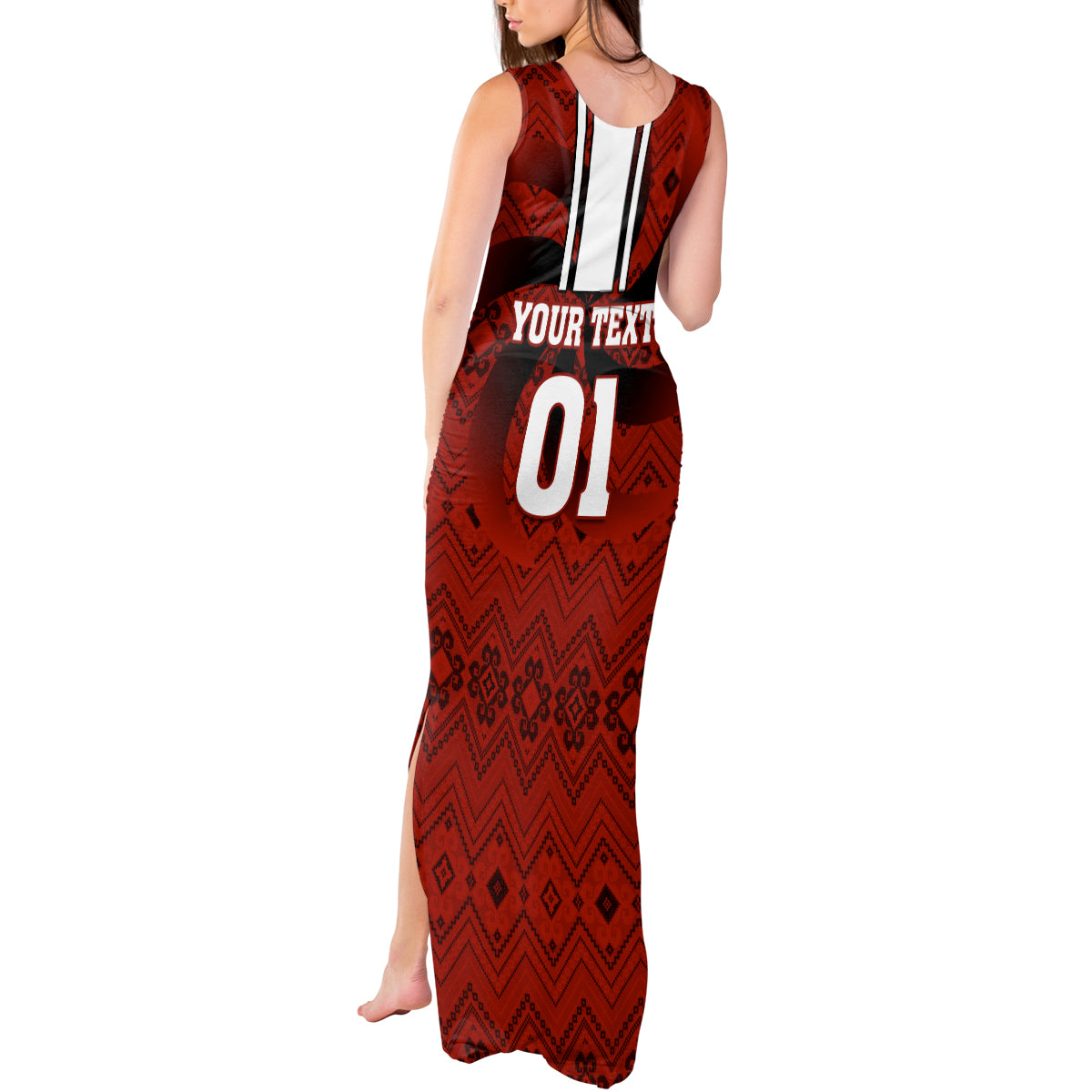 Custom Georgia Rugby Tank Maxi Dress The Lelos Go 2023 World Cup - Wonder Print Shop