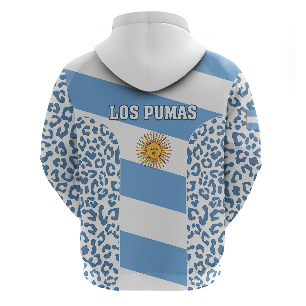 Argentina Rugby Hoodie Los Pumas Go 2023 World Cup - Wonder Print Shop