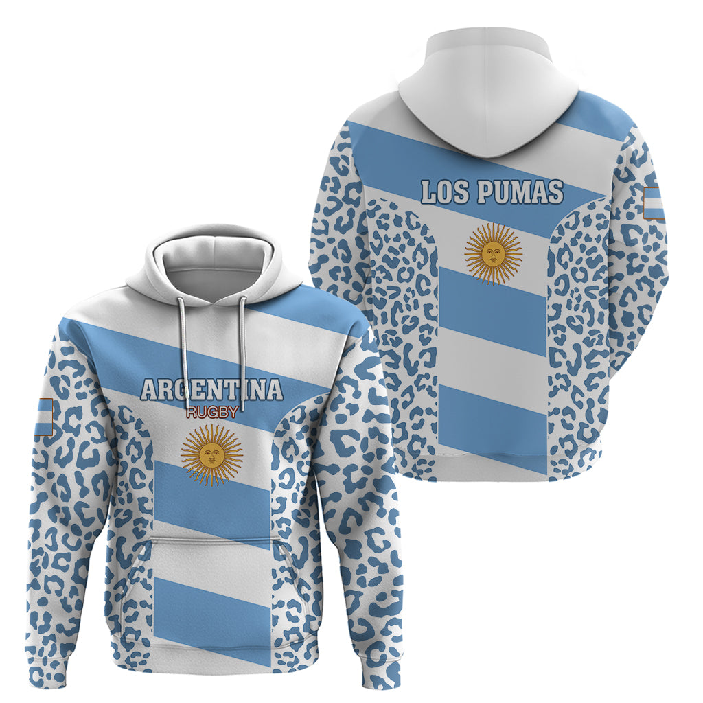 Argentina Rugby Hoodie Los Pumas Go 2023 World Cup - Wonder Print Shop
