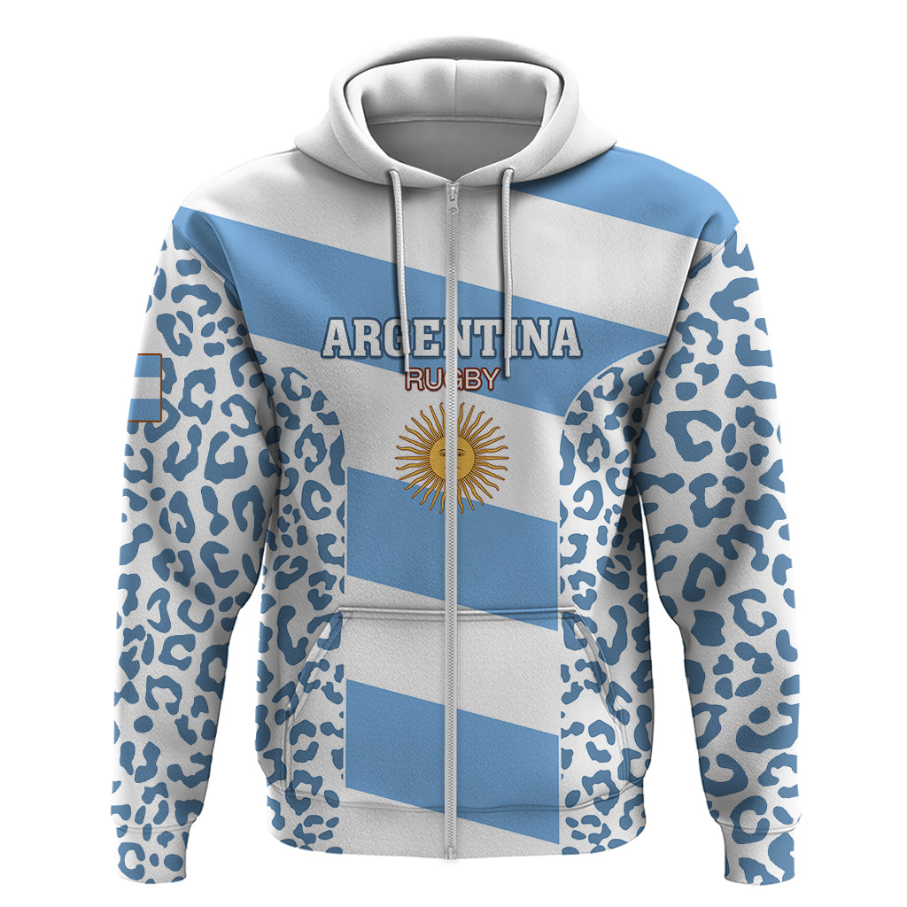 Argentina Rugby Hoodie Los Pumas Go 2023 World Cup - Wonder Print Shop