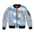 Argentina Rugby Sleeve Zip Bomber Jacket Los Pumas Go 2023 World Cup - Wonder Print Shop