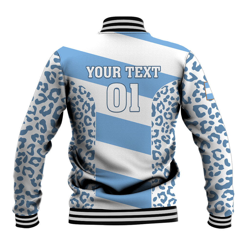 Custom Argentina Rugby Baseball Jacket Los Pumas Go 2023 World Cup - Wonder Print Shop